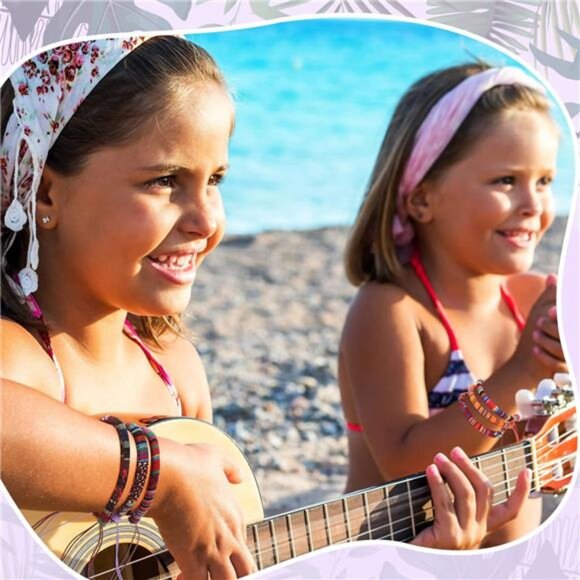 18 Pcs Boho Surfer Ankle Bracelet for Women Men Adjustable Beaded Anklets - Picture 5 of 6